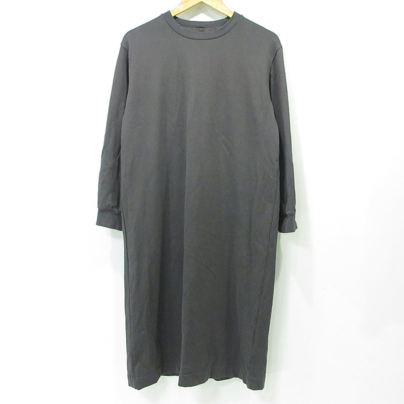 MARGARET HOWELL | マーガレットハウエル スウェット長袖ワンピース Tシャツワンピース ワンピース 58-5269204 チャコールグレー サイズ：FreeSize【三重本店】