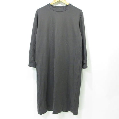 MARGARET HOWELL | マーガレットハウエル スウェット長袖ワンピース Tシャツワンピース ワンピース 58-5269204 チャコールグレー サイズ：FreeSize【三重本店】