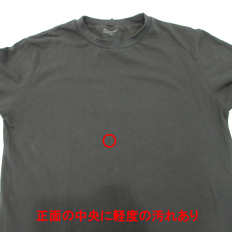 MARGARET HOWELL | マーガレットハウエル スウェット長袖ワンピース Tシャツワンピース ワンピース 58-5269204 チャコールグレー サイズ：FreeSize【三重本店】