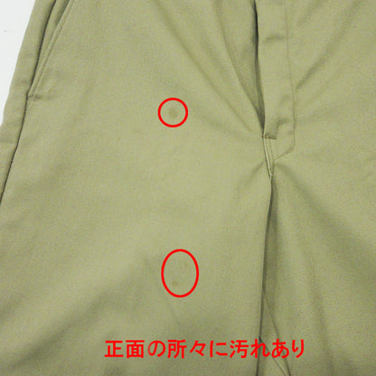 Dickies | ディッキーズ ロゴワッペンワークパンツ 80～90's TALONジップ シャモアクロス裏地 USA製 パンツ ベージュ サイズ：30【三重本店】