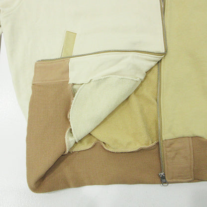 WIND AND SEA | ウィンダンシーウインダンシー Switch Sweat Blouson スイッチスウェットブルゾン ロゴ刺繍切替えスウェットジャケット その他アウター WDS-10TH-CS-01 ベージュ アイボリー イエロー系 サイズ：XL【三重本店】