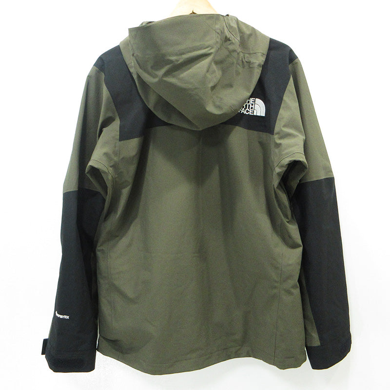 THE NORTH FACE | ザ・ノースフェイス Mountain Jacket マウンテンジャケット ロゴ刺繍ナイロンジャケット マウンテンパーカー GORE-TEX マウンテンパーカー NP61800 カーキグリーン サイズ：L【三重本店】