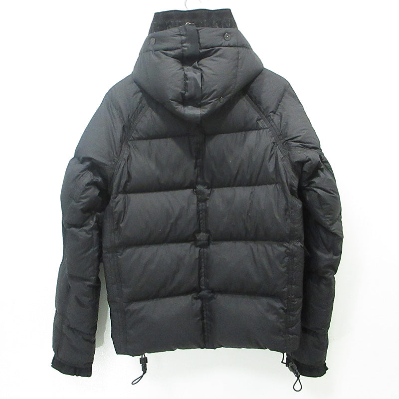 STONE ISLAND | ストーンアイランド ロゴワッペン襟2WAYダウンジャケット ダウンジャケット 47154U24 ブラック サイズ：S【三重本店】