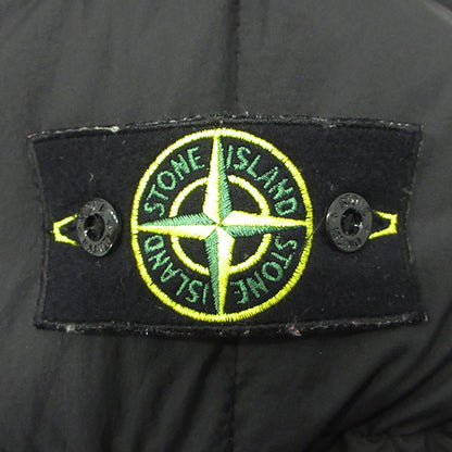 STONE ISLAND | ストーンアイランド ロゴワッペン襟2WAYダウンジャケット ダウンジャケット 47154U24 ブラック サイズ：S【三重本店】