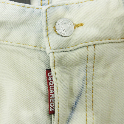 DSQUARED2 | ディースクエアード SUPER TWINKY JEAN 20AW スーパートゥインキー ボタンフライデニムパンツ デニムパンツ S74LB0796 ホワイト サイズ：42【三重本店】