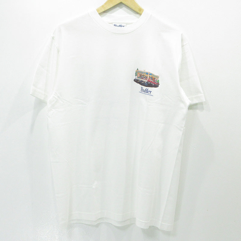 BUFFER | バッファ HUMAN MADE ヒューマンメイド SCENE TEE シーン半袖Tシャツ グラフィックプリント 半袖Ｔシャツ BF31TE045 ホワイト サイズ：3【三重本店】