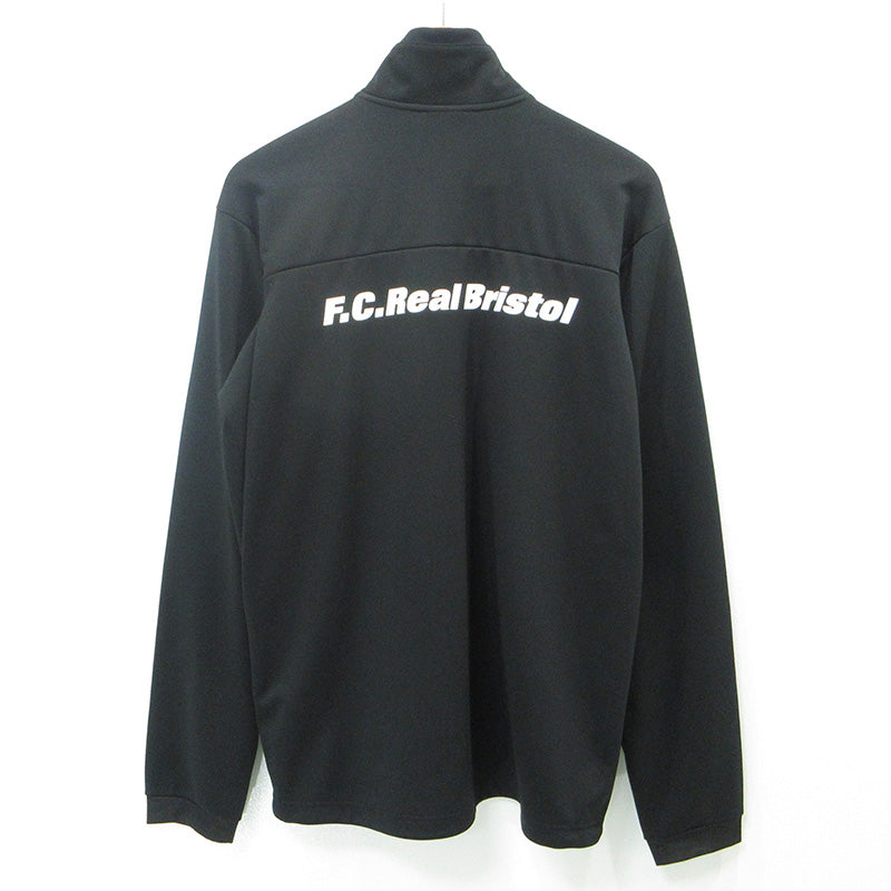 FCRB | エフシーアールビー POLARTECロゴワッペントラックジャケット ポーラテックジャージ ジャージ FCRB-192051 ブラック サイズ：L【三重本店】