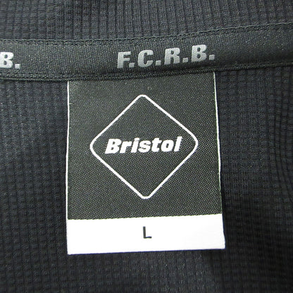 FCRB | エフシーアールビー POLARTECロゴワッペントラックジャケット ポーラテックジャージ ジャージ FCRB-192051 ブラック サイズ：L【三重本店】