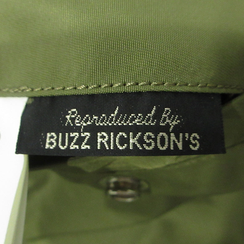Buzz Rickson's | バズリクソンズ L-2 フライトジャケット ナイロンジャケット ブルゾン ミリタリージャケット BR11130(BR14111) カーキグリーン サイズ：38【三重本店】