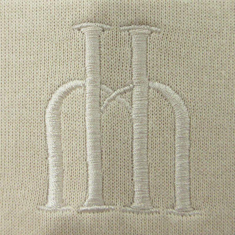 Herlipto | ハーリップトゥ Trois Logo Oversized Pullover トロワロゴオーバーサイズプルオーバー 24年 ロゴ刺繍長袖スウェットシャツ スウェット 1241102016 ベージュ サイズ：FreeSize【三重本店】