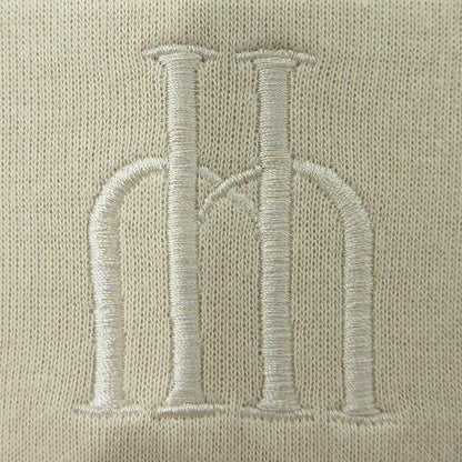 Herlipto | ハーリップトゥ Trois Logo Oversized Pullover トロワロゴオーバーサイズプルオーバー 24年 ロゴ刺繍長袖スウェットシャツ スウェット 1241102016 ベージュ サイズ：FreeSize【三重本店】