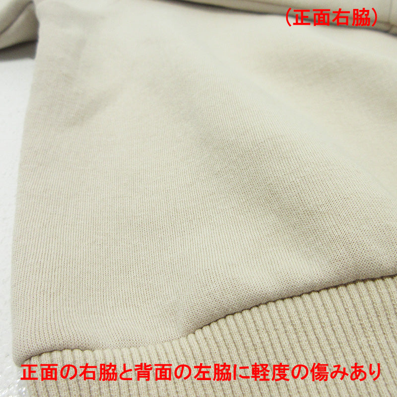 Herlipto | ハーリップトゥ Trois Logo Oversized Pullover トロワロゴオーバーサイズプルオーバー 24年 ロゴ刺繍長袖スウェットシャツ スウェット 1241102016 ベージュ サイズ：FreeSize【三重本店】