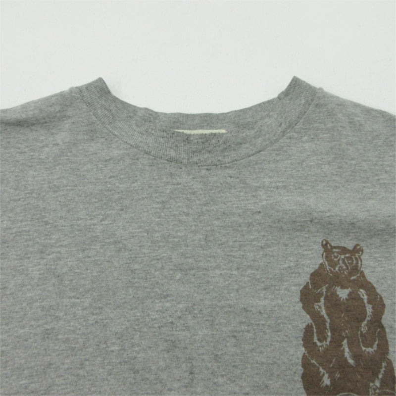 HYSTERIC GLAMOUR | ヒステリックグラマー ベア― 半袖Ｔシャツ グレー サイズ：不明【三重本店】