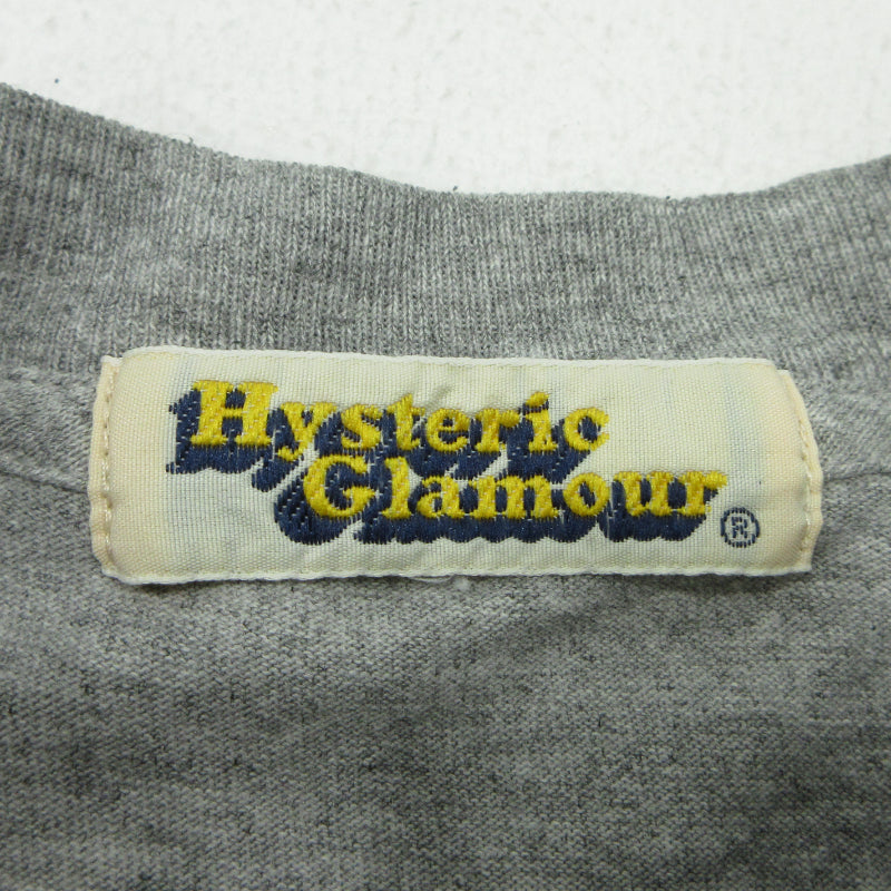 HYSTERIC GLAMOUR | ヒステリックグラマー ベア― 半袖Ｔシャツ グレー サイズ：不明【三重本店】