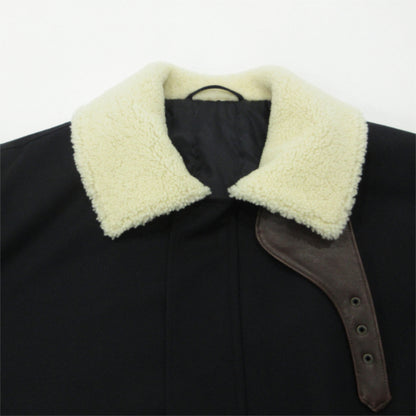 stein | シュタイン MOUTON COLLAR PADDED JACKET 中綿ジャケット ST1377 ダークネイビー サイズ：XS【三重本店】