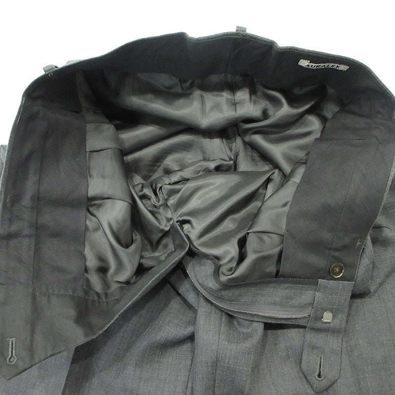 AURALEE | オーラリー BLUEFACED WOOL TWO-TUCK SLACKS ブルーフェイスウール２タックスラックス ウールパンツ その他ボトムス A25AP05BS グレー サイズ：2【三重本店】