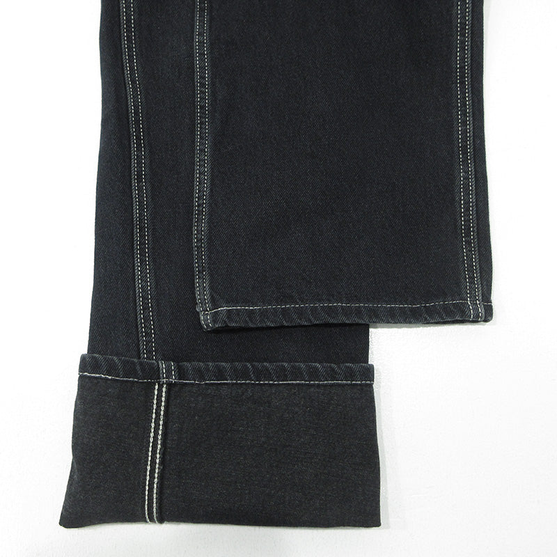Levi's | リーバイス RED レッド ストレートジップフライデニムパンツ ルーズ デニムパンツ ネイビー ブラック系 サイズ：27【三重本店】