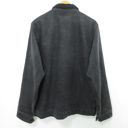 RIPNDIP | リップンディップ LA BREA PEEKING NERMAL WORK JACKET デニム ブラック サイズ：L【三重本店】