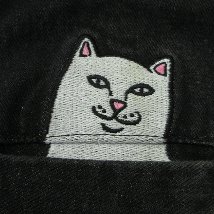 RIPNDIP | リップンディップ LA BREA PEEKING NERMAL WORK JACKET デニム ブラック サイズ：L【三重本店】