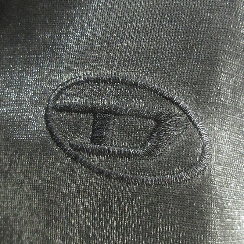 DIESEL | ディーゼル G-HOST ロゴ刺繍ブルゾン ボンバージャケット ブルゾン A17342 グレー サイズ：40【三重本店】