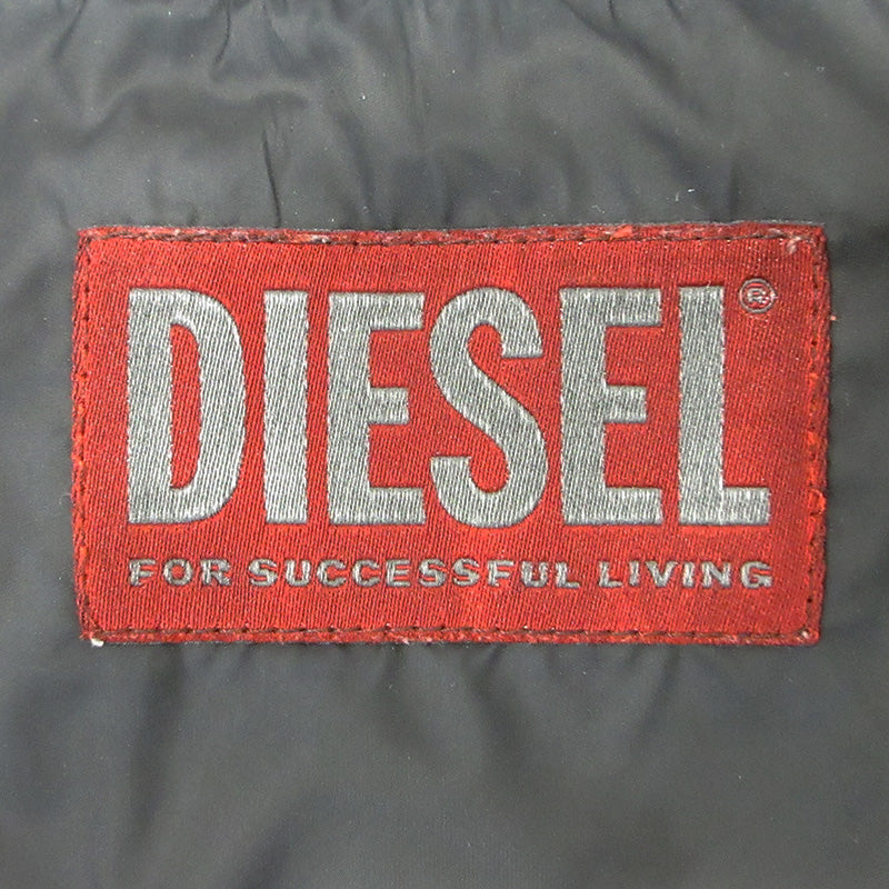 DIESEL | ディーゼル G-HOST ロゴ刺繍ブルゾン ボンバージャケット ブルゾン A17342 グレー サイズ：40【三重本店】