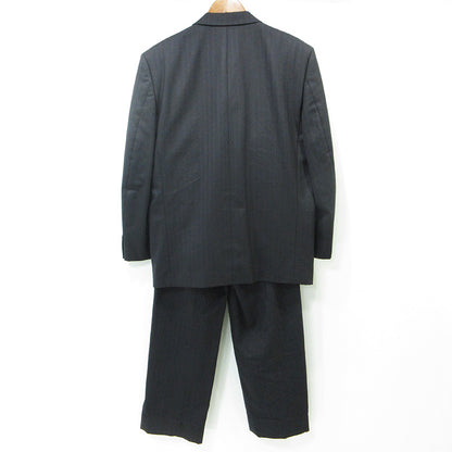 COMME des GARCONS | コムデギャルソン セットアップスーツ 総柄 ヘリンボーン柄 ストライプ柄 ジャケット パンツ スラックス AD2002 セットアップ DG-J015(DG-P015) ブラック サイズ：M【三重本店】