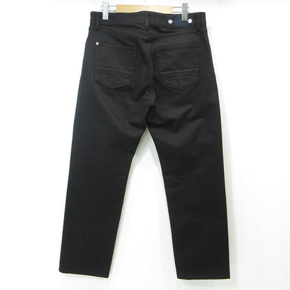 STONE ISLAND | ストーンアイランド BULL DENIM-TC Straight leg Jeans 25AW ストレートレッグボタンフライデニムパンツ ロゴワッペン付き デニムパンツ K2S15J100005 ブラック サイズ：30【三重本店】