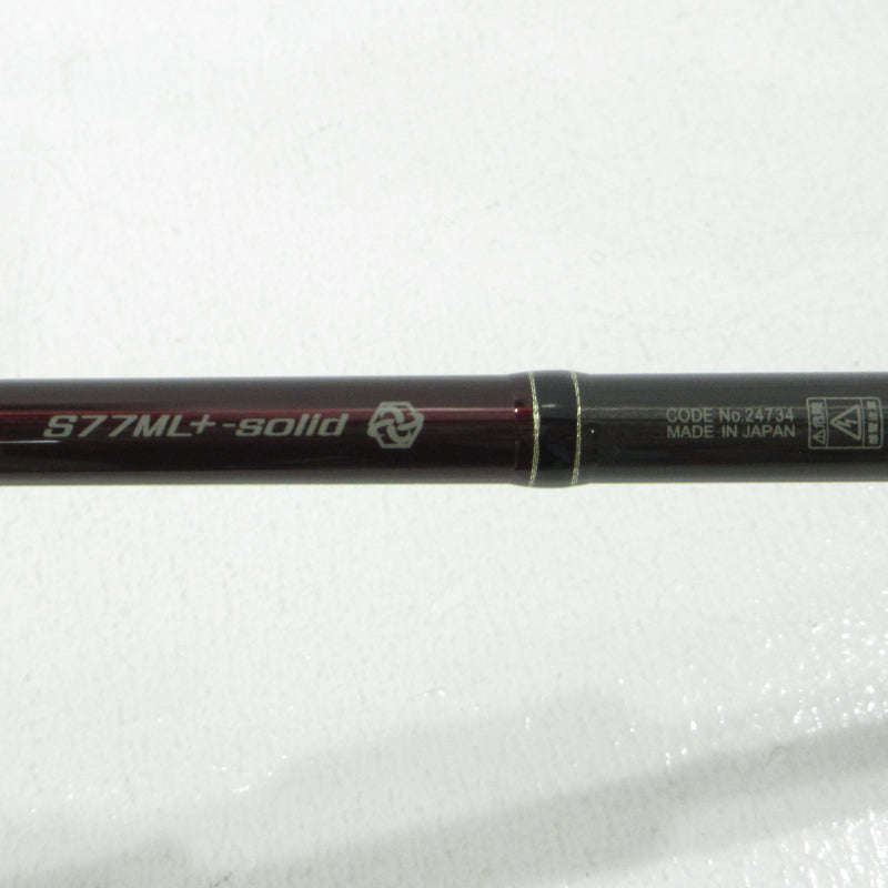 【釣り/つり/釣具/ロッド】Gamakatsu | がまかつ LUXXE ULTIMATE ラグゼ アルティメイト EG X S77ML+-solid 24734 2ピース【三重本店】
