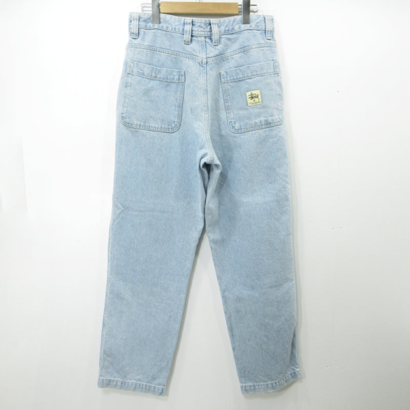 STUSSY | ステューシー DENIM DOUBLE KNEE デニムパンツ 116500 ライトブルー サイズ：30【三重本店】