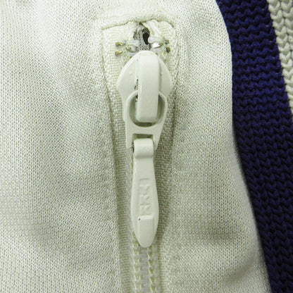 Needles | ニードルス Zipped Track Pant Poly Smooth ジップトラックパンツポリスムース ロゴ刺繍トラックパンツ パンツ MR289 ホワイト系×パープル アイボリー ライトベージュ サイズ：S【三重本店】