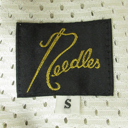 Needles | ニードルス Zipped Track Pant Poly Smooth ジップトラックパンツポリスムース ロゴ刺繍トラックパンツ パンツ MR289 ホワイト系×パープル アイボリー ライトベージュ サイズ：S【三重本店】