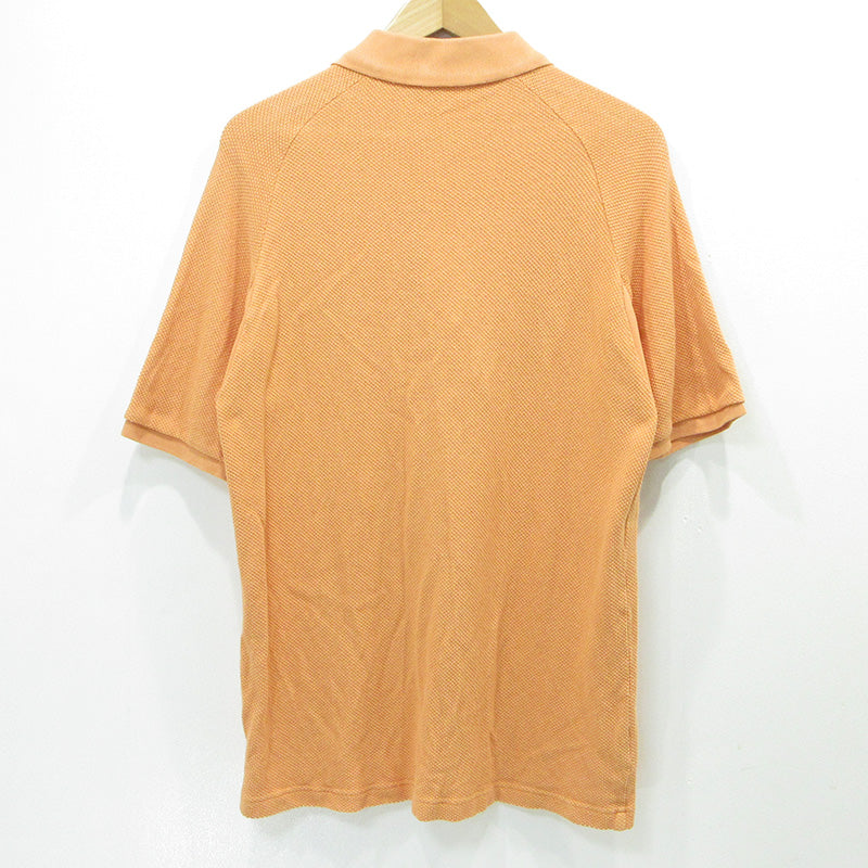 FRED PERRY | フレッドペリー ロゴ刺繍半袖ポロシャツ ポロシャツ M1813 オレンジ サイズ：M【三重本店】