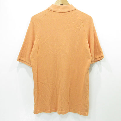 FRED PERRY | フレッドペリー ロゴ刺繍半袖ポロシャツ ポロシャツ M1813 オレンジ サイズ：M【三重本店】