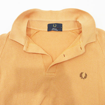 FRED PERRY | フレッドペリー ロゴ刺繍半袖ポロシャツ ポロシャツ M1813 オレンジ サイズ：M【三重本店】