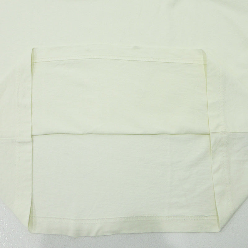 MONCLER | モンクレール ロゴプリント半袖Tシャツ シリコンワッペン 半袖Ｔシャツ K10918C00004 ホワイト アイボリー 生成り サイズ：XL【三重本店】