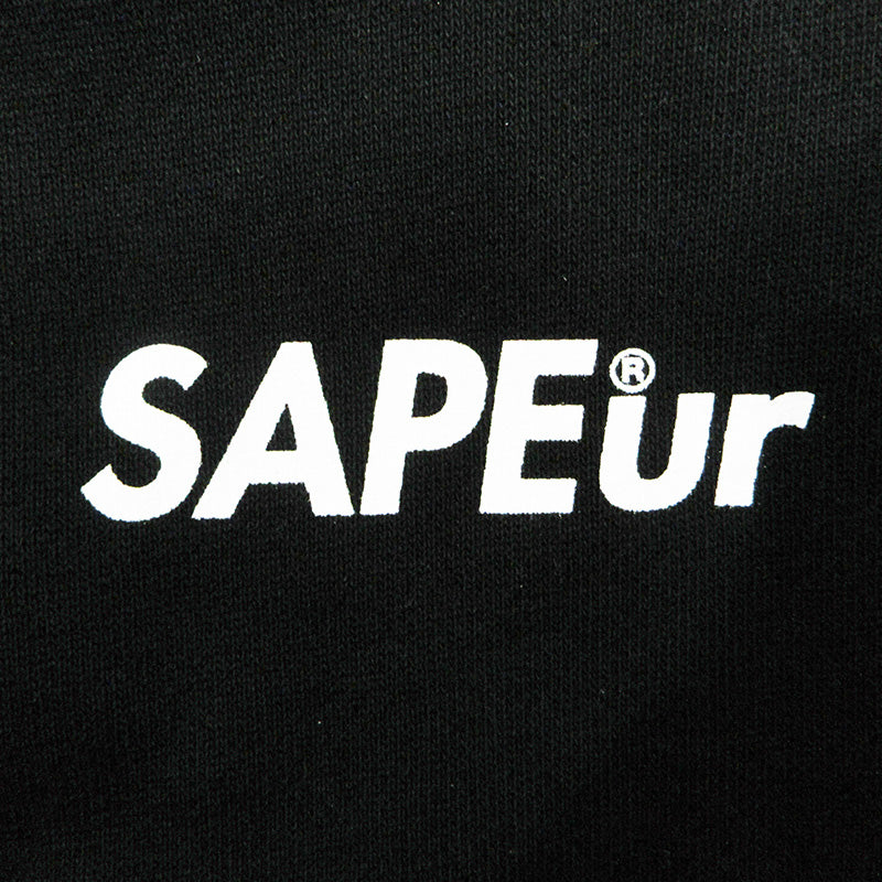 SAPEur | サプール ロゴプリントスウェットパンツ パンツ ブラック サイズ：M【三重本店】