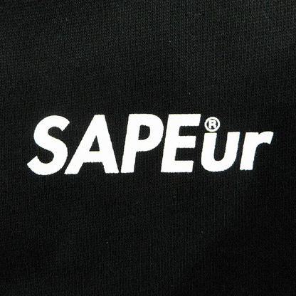 SAPEur | サプール ロゴプリントスウェットパンツ パンツ ブラック サイズ：M【三重本店】