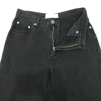 Plage | プラージュ DENIM SEMI FLARED ジップフライデニムパンツ デニムパンツ FY46 ブラック サイズ：38【三重本店】