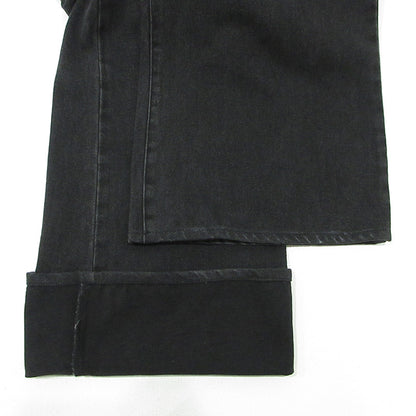 Plage | プラージュ DENIM SEMI FLARED ジップフライデニムパンツ デニムパンツ FY46 ブラック サイズ：38【三重本店】