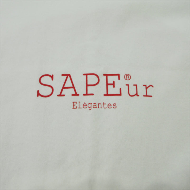 SAPEur | サプール ロッドマン 半袖Ｔシャツ ホワイト サイズ：XL【三重本店】