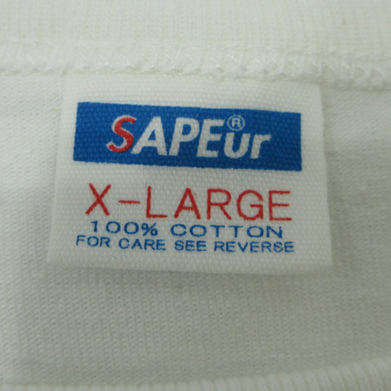 SAPEur | サプール ロッドマン 半袖Ｔシャツ ホワイト サイズ：XL【三重本店】