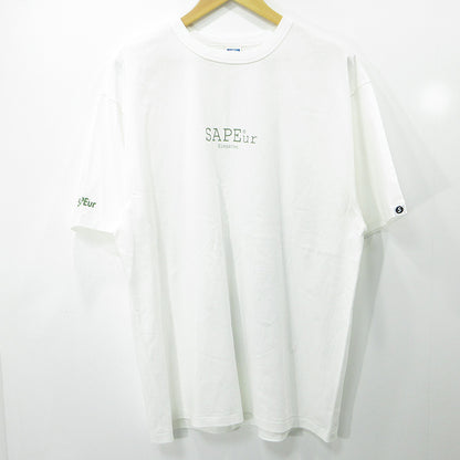SAPEur | サプール A Elegantes アエレガンス カモフラージュHEAD ロッドマン半袖Tシャツ 迷彩柄 半袖Ｔシャツ ホワイト サイズ：XL【三重本店】