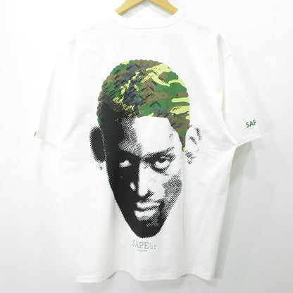 SAPEur | サプール A Elegantes アエレガンス カモフラージュHEAD ロッドマン半袖Tシャツ 迷彩柄 半袖Ｔシャツ ホワイト サイズ：XL【三重本店】