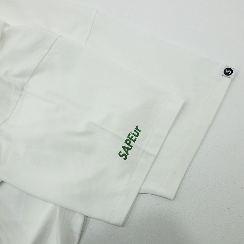 SAPEur | サプール A Elegantes アエレガンス カモフラージュHEAD ロッドマン半袖Tシャツ 迷彩柄 半袖Ｔシャツ ホワイト サイズ：XL【三重本店】