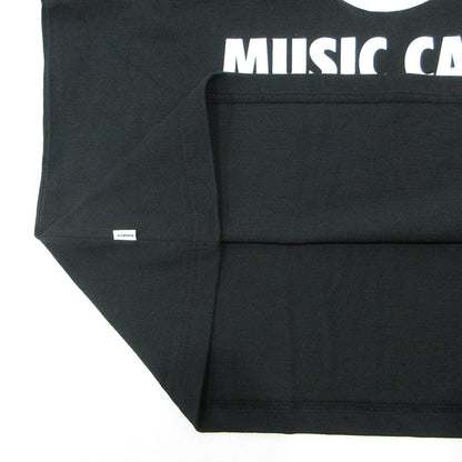 SAPEur | サプール HAMADA MUSIC CAMP長袖Tシャツ 浜田雅功 マサトシハマダ ロゴプリント 長袖Ｔシャツ A0025-087 ブラック サイズ：L【三重本店】