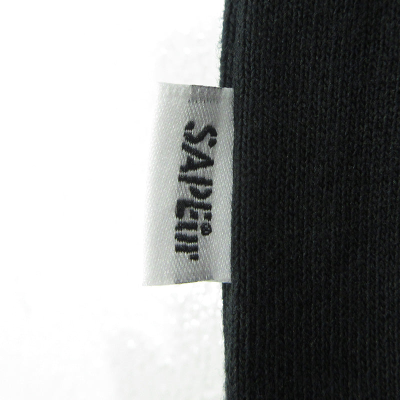 SAPEur | サプール HAMADA MUSIC CAMP長袖Tシャツ 浜田雅功 マサトシハマダ ロゴプリント 長袖Ｔシャツ A0025-087 ブラック サイズ：L【三重本店】