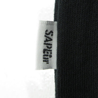 SAPEur | サプール HAMADA MUSIC CAMP長袖Tシャツ 浜田雅功 マサトシハマダ ロゴプリント 長袖Ｔシャツ A0025-087 ブラック サイズ：L【三重本店】