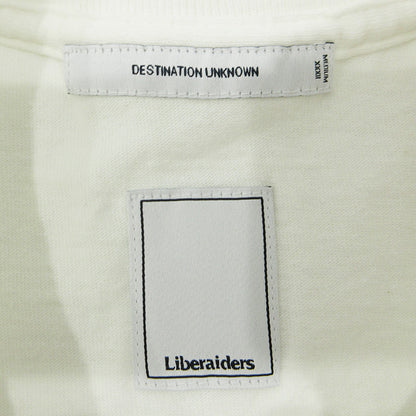 LIBERAIDERS | リベレイダース AIRLINE L/S TEE エアライン長袖Tシャツ 26SS ロゴプリント 長袖Ｔシャツ ホワイト サイズ：M【三重本店】