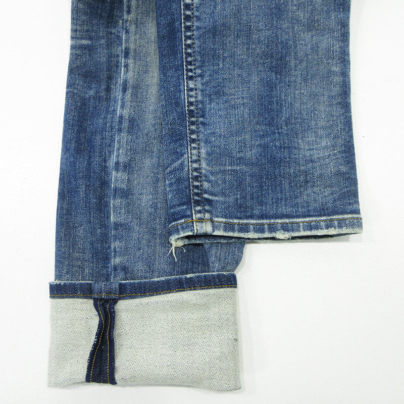 DIESEL | ディーゼル THOMMER-T USED加工ジップフライデニムパンツ ダメージ加工 ジョグジーンズ デニムパンツ ブルー サイズ：29【三重本店】