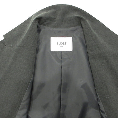 IENA SLOBE | イエナ スローブ ダブルブレストベスト カットオフ加工 ベスト GX73 グレー サイズ：FreeSize【三重本店】